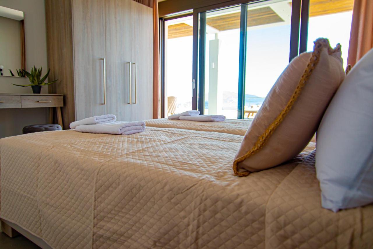 Villa Despina - Marathia View Private Luxury Villa Marathiász Kültér fotó